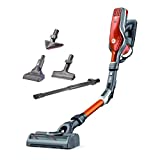 Rowenta RH9574 Force Flex 760, Escoba eléctrica inalámbrica, Aspirador con manguera flexible, Potencia 180 Watt aire, Autonomía 1 hora y 15 minutos, 0,8 litros, 3 velocidades, ABS, Naranja